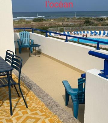 Lacanau-Ocean Apartamento | T3 - TERRASSE 30 m2 VUE OCEAN, 2 CHAMBRES, parking privatif et piscine en été