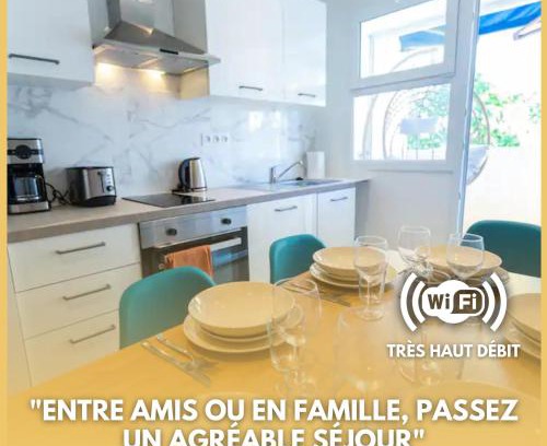 La Villette Apartamento | T5 Idéal Groupes & Familles, St Charles-Joliette