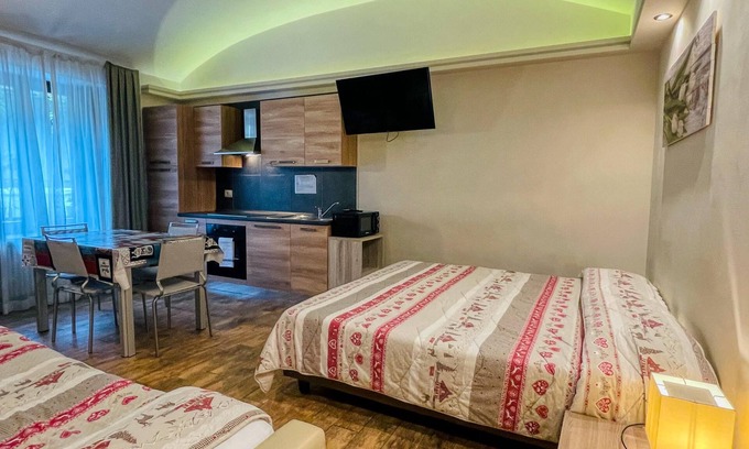 Bardonecchia Apartamento | Residence Tabor - Estudio 3 camas