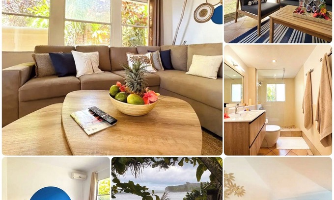 Arue Casa | Retiro Paradisíaco Frente al Mar con Acceso Privado a la Laguna