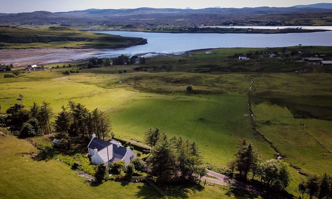 Eyre Casa | Taigh Dolag. Casa de vacaciones Skye, ubicación central con impresionantes vistas.