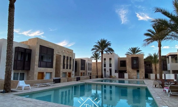 El Gouna Apartamento | Taj Home, Scarab ground floor pool view 2BR. 6 minuts to Marina