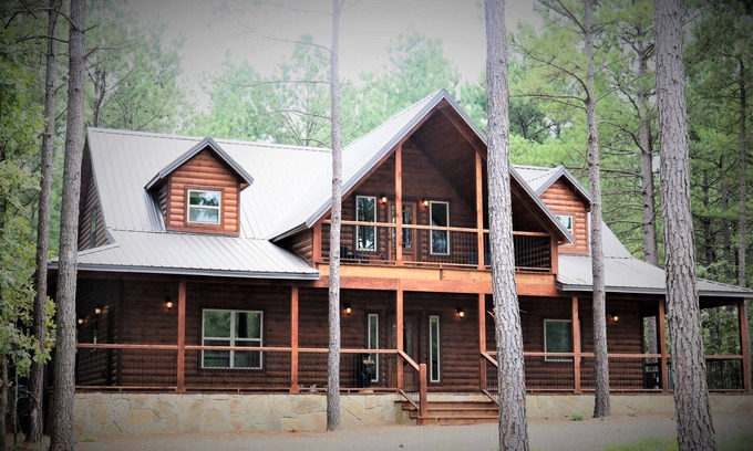 Hochatown Casa | Cabaña de lujo occidental "Take it Easy" en Beavers Bend