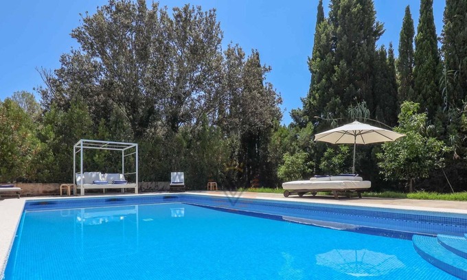 Son Servera Cabaña | Talaiot de Pula, Elegante Casa de vacaciones con Piscina a pie del campo de Golf
