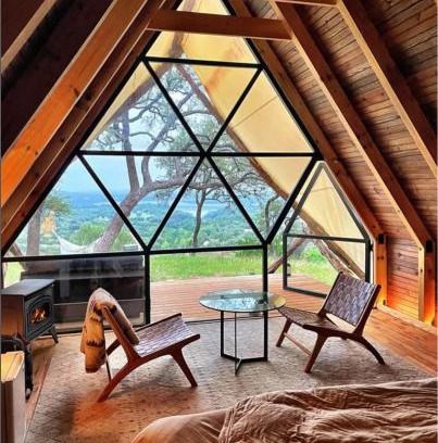Oatmeal Otro | Talula Mesa Glamping Resort - Austin Hill Country