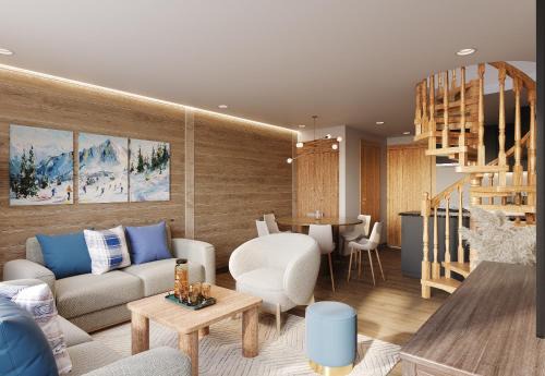 Leukerbad Apartamento | Tarbey Alpine Apartment Leukerbad