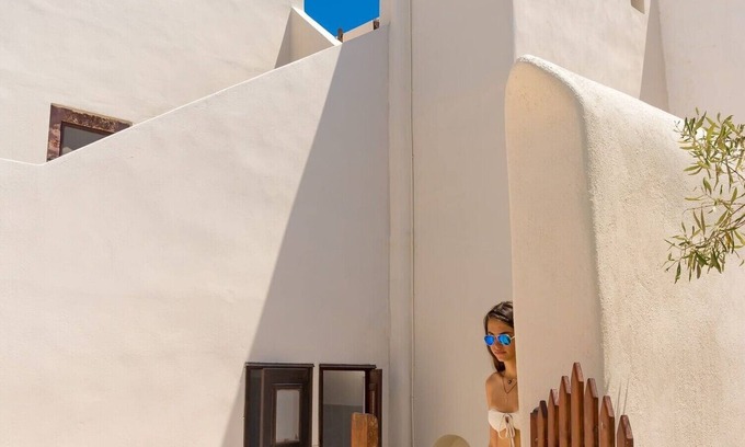 Exo Gonia Villa | Tasteful Santorini Villa | Anthea Residence | 1 Bedroom | Charming Interior & Wonderful Views | Exo Gonia