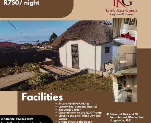 Saint Michael's on Sea Casa | Tate's Kasi Guest Lodge