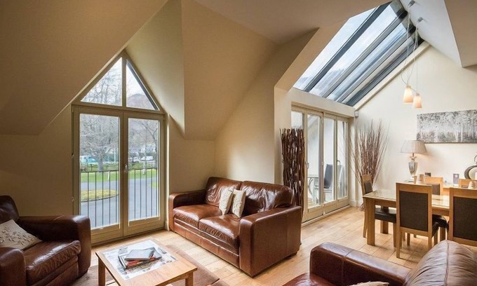 Kenmore Cabaña | Mains of Taymouth, Kenmore ~ 4 * Tay View Lodge - capacidad para 6 personas en 3 habitaciones
