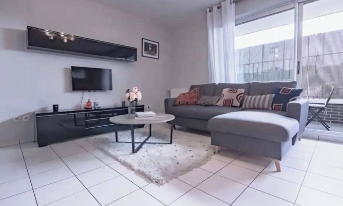 Bobigny Apartamento | Tea&chill- Oréo - 2 Terraces - 10 min From Metro