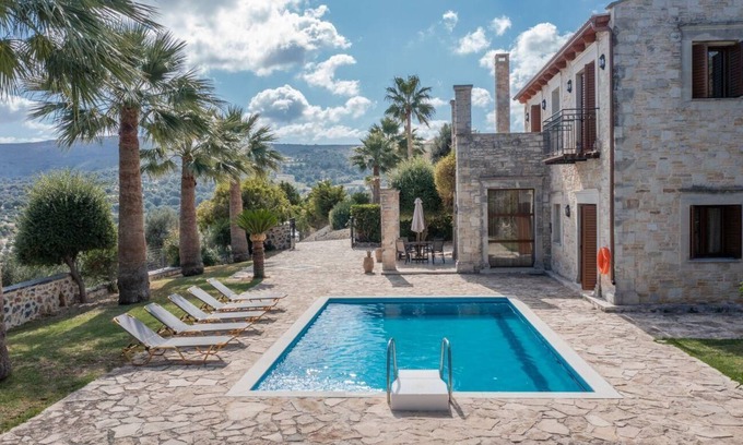 Agia Triada Villa | Teacher Cottage - Tres Habitaciones Villa, Capacidad 6