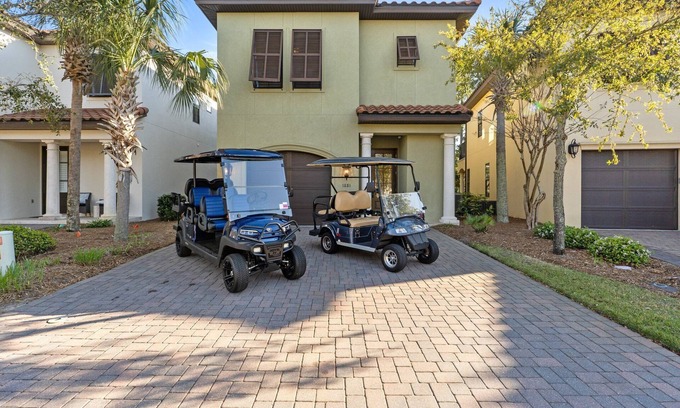 Villa Lago Casa | 🌊🏌️Tees & Tides | 2 Golf Carts | Golf Course Views | Free Golf!