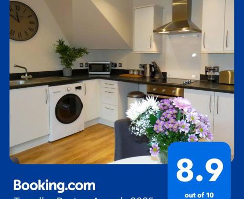 Telford Apartamento | Telford Townhouse with Parking