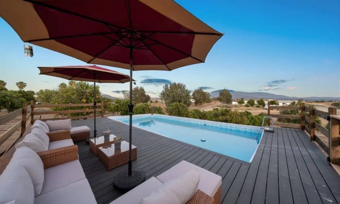 Temecula Casa | Temecula Wine Country Pool Spa,BEST LOCATION,VIEWS,Citrus Grove,Hot Air Balloons