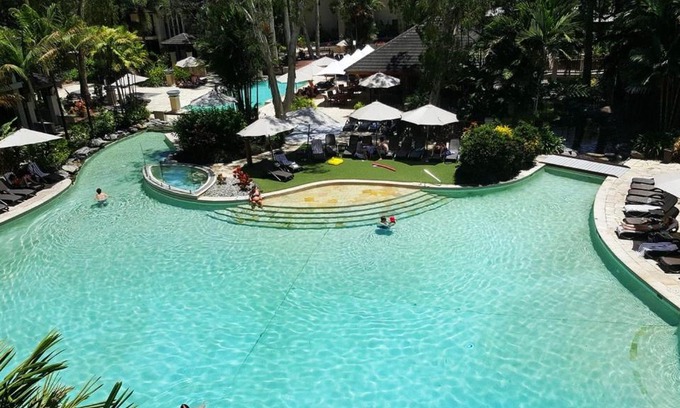 Palm Cove Apartamento | Temple 121 Modern Spacious Palm Cove 2 Brm 2 Bth Resort Apartment With Courtyard