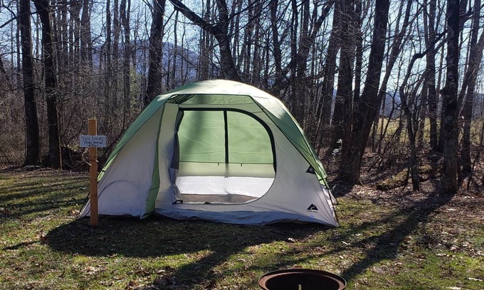 Suches Alquiler De RV | Tent Space – Assigned Spot with Electrical #5