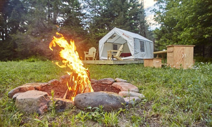 Elka Park Alquiler De RV | Tentrr Signature Site - Sugarloaf Mountain Meadows Camp on Schoharie Creek NY