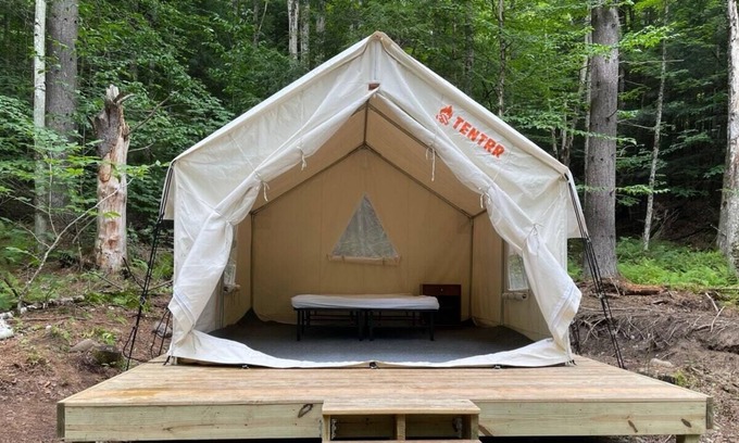 Fletcher Alquiler De RV | Tentrr Signature Site - Kindred Brookside Camp