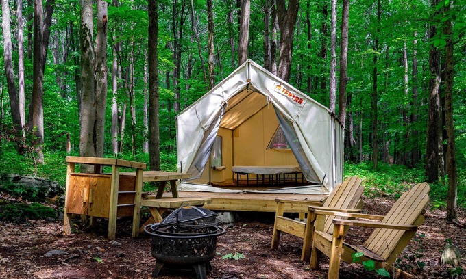 Gans Alquiler De RV | Tentrr State Park Site - WV Coopers Rock State Park - Site A - Single Camp