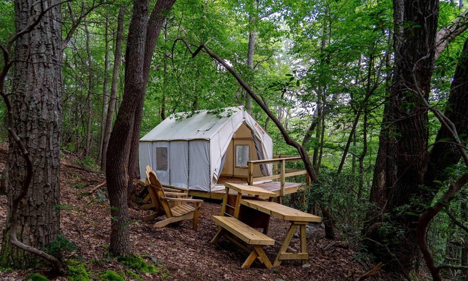 Gans Alquiler De RV | Tentrr State Park Site - WV Coopers Rock State Park - Site E - Single Camp