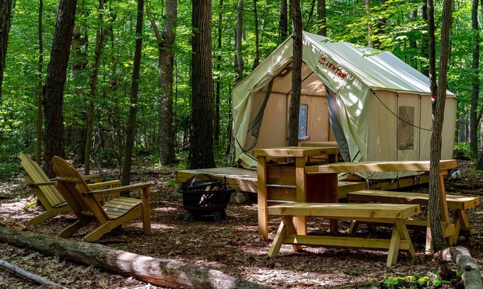 Gans Alquiler De RV | Tentrr State Park Site - WV Coopers Rock State Park - Site H - Single Camp
