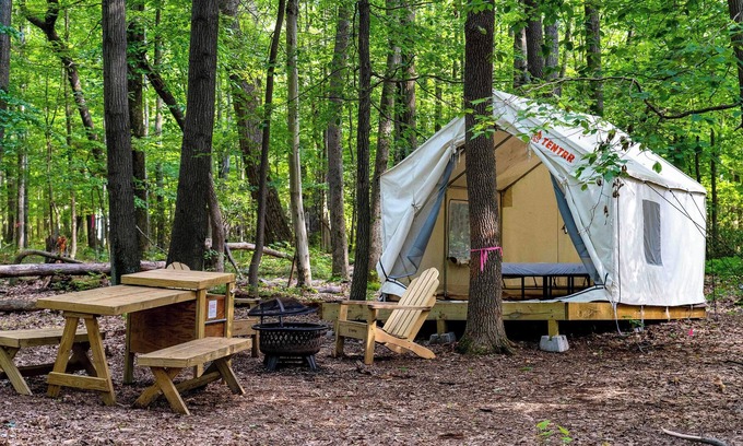 Gans Alquiler De RV | Tentrr State Park Site - WV Coopers Rock State Park - Site I - Single Camp