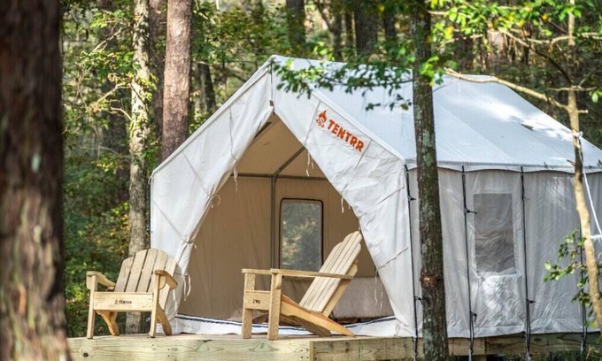 Morton Alquiler De RV | Tentrr State Park Site - Mississippi Roosevelt State Park - Tall Trees A - Sing