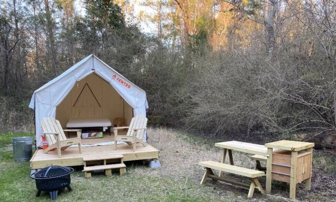 Quitman Alquiler De RV | Tentrr State Park Site - Mississippi Clarkco State Park - Lakeview Site H - Sing