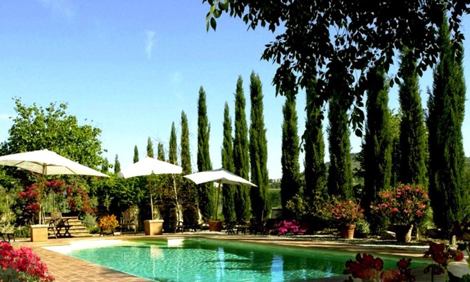 Teverina di Cortona Villa | TENUTA SOSPESA Villa exclusiva cerca de la Toscana con piscina y cine privado