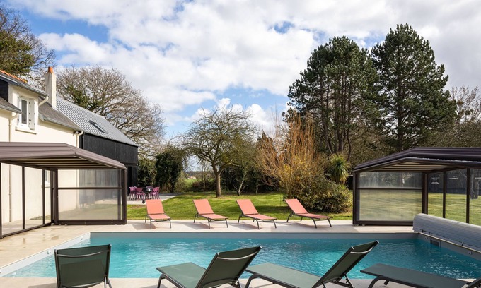 Saint-Alban Casa | Terra Lodge - maison avec piscine proche plages