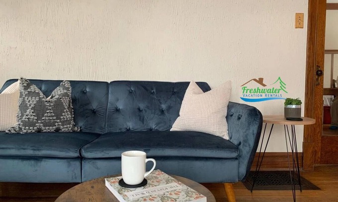 Manistique Casa | Terrace House:Make Summer Memories in Manistique's Cozy Craftsman Home