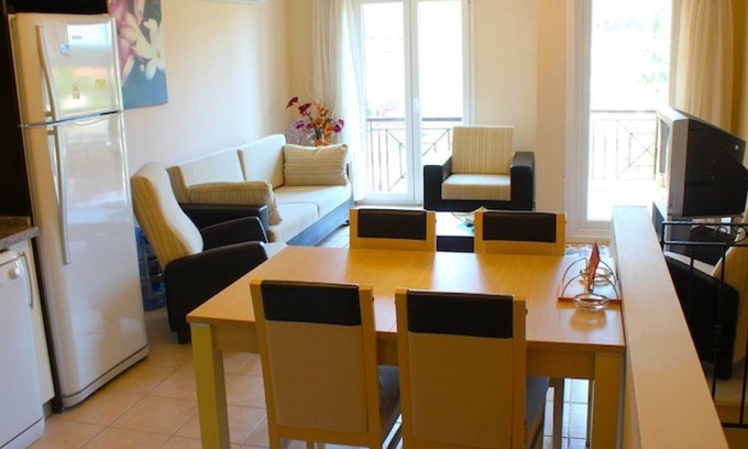 Gocek Apartamento | Terrace Life Palm Apart