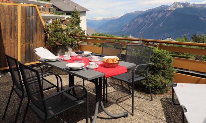 Randogne Apartamento | Terrasse Des Alpes 815 by Interhome