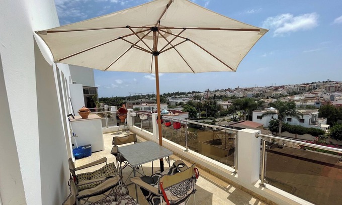 Temara Apartamento | Terrasse en Vue