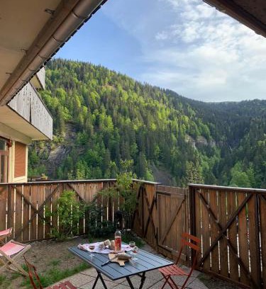La Giettaz Apartamento | Terrasse sur les Aravis