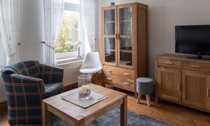 Fehmarn Apartamento | Apartamento con terraza "Lönneberger" en la granja de vacaciones Nielson