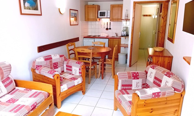 Termignon Apartamento | Terrasses F 105 - PARC NAT. VANOISE appart. 6 pers