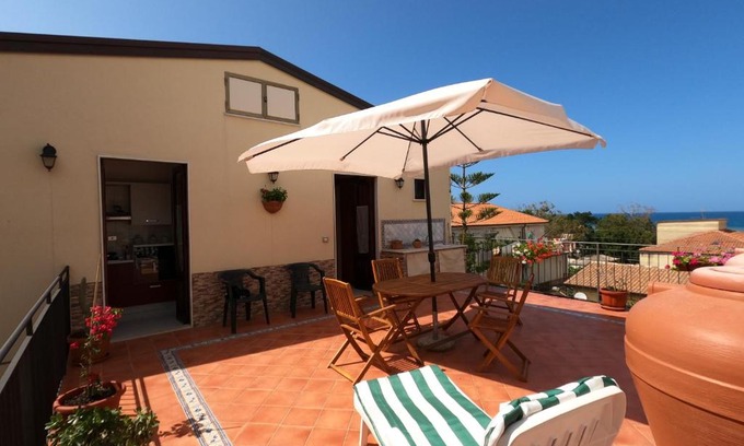 Marina di Caronia Casa | Terrazza Lungomare