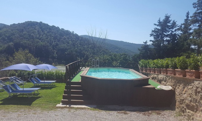 Sticciano Alto Casa | Terre di Maremma, Apartamento Ciclamino, Toscana