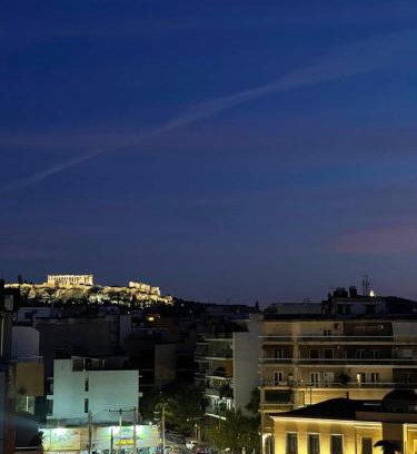 Metaxourgio Apartamento | Tete's Acropolis View Penthouse