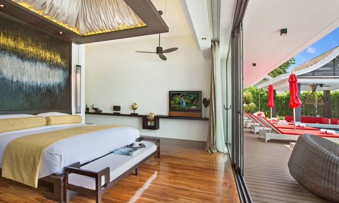 Hua Thanon Villa | Villa tailandesa con mayordomo junto al mar en Lamai Koh Samui con playa privada