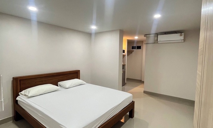 Bang Chalong Apartamento | Cozy 1-bedroom apartment near BKK airport with AC, WiFi