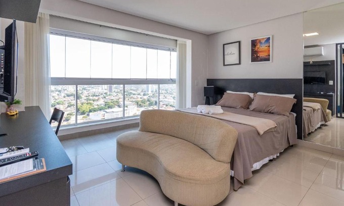 Setor Bueno Apartamento | #TH2206# Studio Aconchegante e Amplo no Setor Bueno