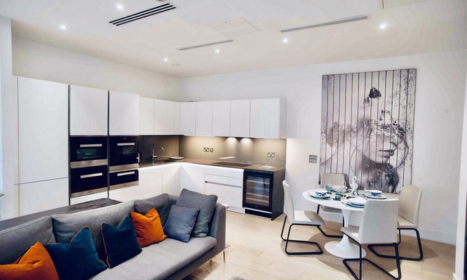 Sands End Apartamento | Thames riverside apartment in London