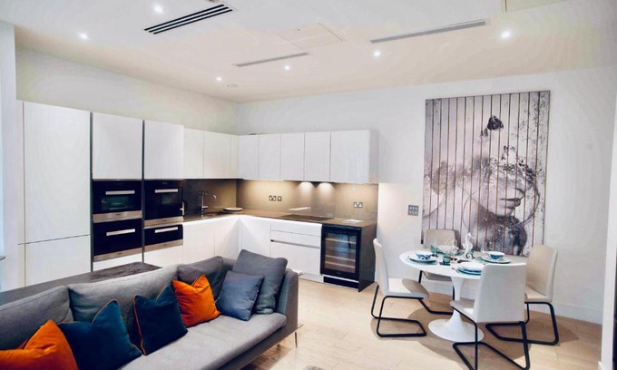 Sands End Apartamento | Thames riverside apartment in London