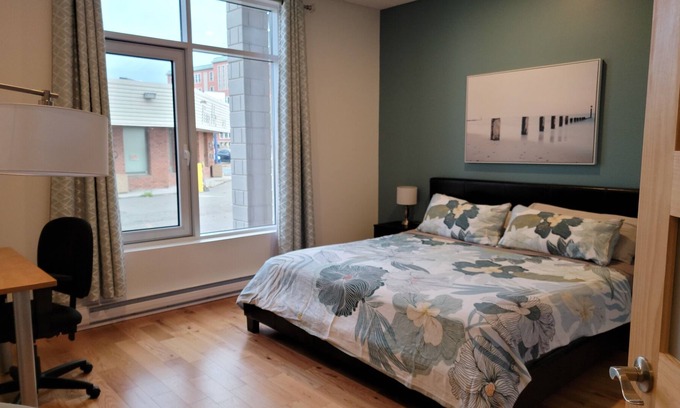 Rimouski-Neigette Apartamento | The 101 is a luxury condo in the heart of downtown. It is located near the river