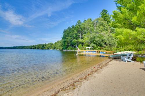 Raymond Casa | The Acres Panther Pond Cabin with Beach and Dock!