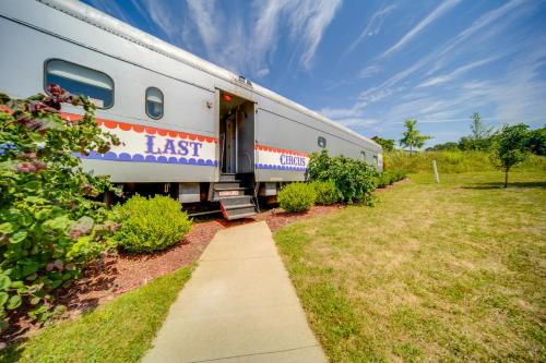 Adrian Furnace Casa | The Artiste, Converted Railcar in DuBois!