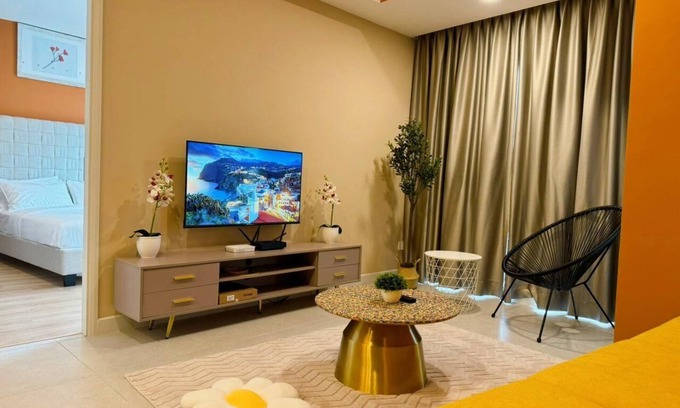 Kampung Datuk Keramat Apartamento | The Atrium Ampang by OKBnB - Beautiful 2 Bedroom Suite , 3mins to KLCC