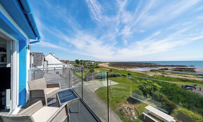 Carnoustie Chalet De Esquí | The Beach Boathouse - Seaside Retreat